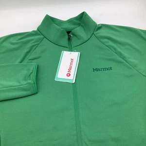 Marmot Mens Clover Leconte Long Sleeve Full Zip Fleece Jacket Size Large NWT - Picture 1 of 15