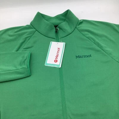 Marmot Mens Clover Leconte Long Sleeve Full Zip Fleece Jacket Size Large NWT - Image 1 of 4