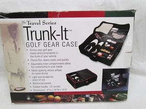 Trunk Golf Gear Organizer Case Trunk-it Pro Active Sport Vehicle Car Realtor New - Picture 1 of 5