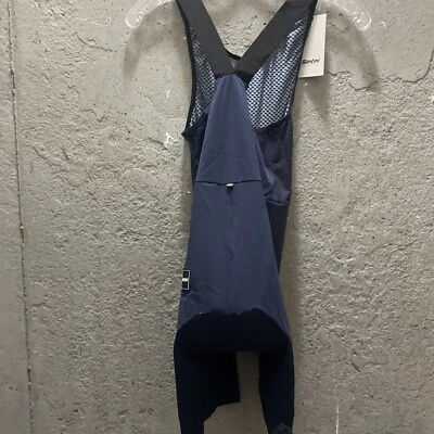Santini Unico Navy Bike Bib Shorts Seat Pad Size Medium Women - Image 1 of 4