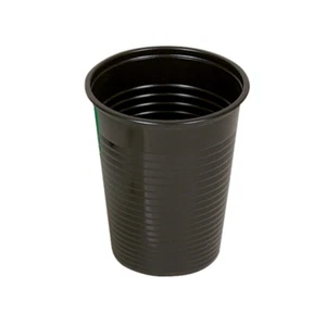 Disposable Plastic Rinse Cups x 100 - Tattoo, Medical, Vending - 7oz BLACK - Picture 1 of 1