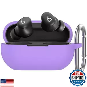 AhaStyle Silicone Case for Beats Solo Buds (2024) [Added Metal Carabiner] Sho - Picture 1 of 5