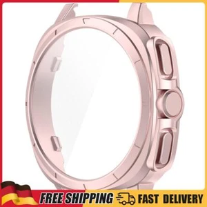 For Samsung Galaxy Watch 7 44mm PC Case+Tempered Glass Screen Protector(Pink) - Zdjęcie 1 z 8