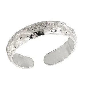 Zehenring Zehring feine Designstruktur 925 Silber Zehenschmuck - Bild 1 von 1