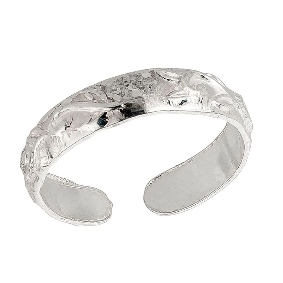 Zehenring Zehring feine Designstruktur 925 Silber Zehenschmuck - Bild 1 von 1