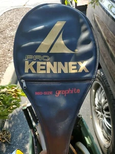 Bronze Ace PRO KENNEX Tennis Racquet Racket Mid-Size Graphite w/Cover L3 4 3/8 - Picture 1 of 9