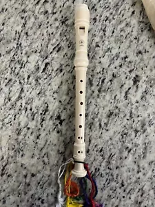 Yamaha Soprano Recorder Flute Baroque Fingering YRS-24B Ivory Instrument - Picture 1 of 9