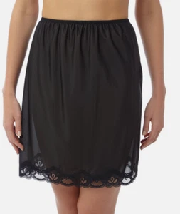 Marlon Luxury Waist Slip Underskirt Black 20 - 22 Short Slip Length 18" Women - Picture 1 of 1