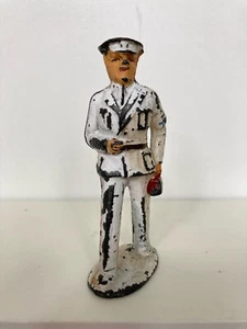 Vintage Barclay Manoil Navy Officer Doctor in White B81 - Picture 1 of 5
