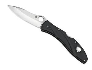 Spyderco Centofante 3 Lightweight Folding Knife, 3.14" VG-10 Steel Blade C66PBK3 - Picture 1 of 3