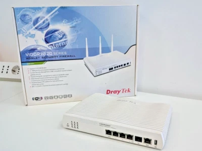 Draytek Vigor 2820 ADSL 2+  Security Firewall  - VPN con garanzia 2 anni - Immagine 1 di 4