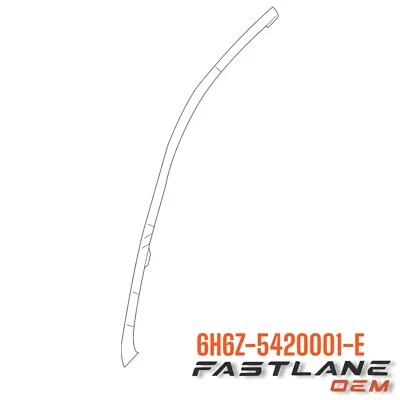 Lincoln MKZ 2007-2012 puerta delantera superior izquierda cinta negra nuevo OEM 6H6Z-5420001-E Foto 1 de 4