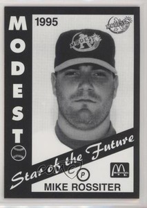 1995 Team Issue Modesto A's Mike Rossiter