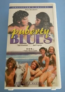 PUBERTY BLUES RARE COLLECTORS EDITION - AS NEW PAL VHS ©1981 AUSTRALIAN RELEASE - Picture 1 of 5