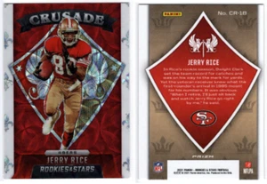 2021 Rookies & Stars Jerry Rice Crusade Red Scope Prizm #CR-18 49ers HOF - Picture 1 of 1