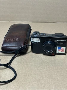 Olympus Infinity Zoom 2000/35mm Point/Shoot Camera Untested parts repair W Case - Picture 1 of 11