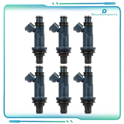 6 injetores de combustível para Toyota Camry Lexus ES300 1998-2001 Sienna 1999-2003 3.0L - Imagem 1 de 4