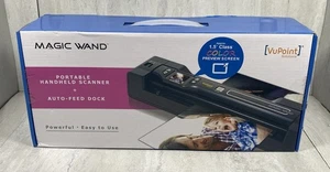NUEVO Escáner Portátil VuPoint Magic Wand + Base de Alimentación Automática PDSDK-ST470-VP - SELLADO - Imagen 1 de 2