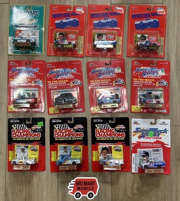 Lote 12 Camiones NASCAR Racing Champions 1/64 al Maxx Serie Brickyard Premier Foto 1 de 4