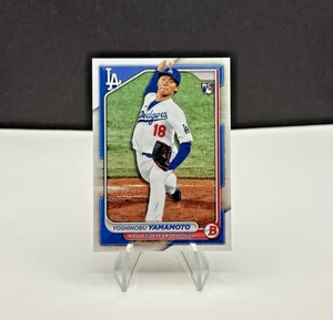 2024 Bowman Yoshinobu Yamamoto Rookie 1st Bowman Los Angles Dodgers RC - Bild 1 von 3