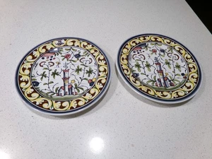 WILLIAMS SONOMA PROVENCE NAZARI LOT OF 2 SALAD PLATES - Picture 1 of 3