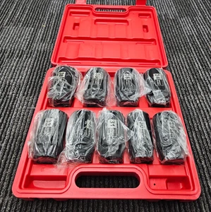 Professional Tools 502, 9-Piece 1/2" Dr. Deep Axle Nut Impact Socket Metric - Picture 1 of 6