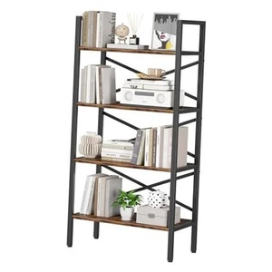4 Tier Bookshelf 23.6" Width, Kids Bookshelf with Storage, Small Bookcase - Picture 1 of 8