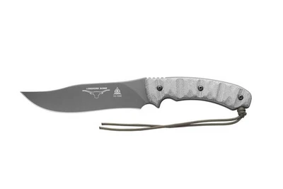 Нож TOPS Longhorn Bowie, ручка RMT, снайперский серый | LONGB-06 - Изображение 1 из 4