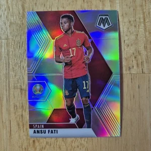 Ansu Fati | 2021 Panini Mosaic UEFA Euro 2020 Silver Prizm #166 Spain - Picture 1 of 2