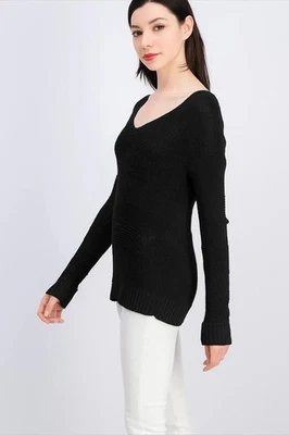 Suéter Tommy Bahama Sweetzer Negro Cuello en V Ligero Talla XL NUEVO CON ETIQUETAS Foto 1 de 4