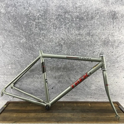 Vintage Trek 420 Aluminum Road Bike Frame Fork 50cm Small 1in 700c 130 mm - Image 1 of 4