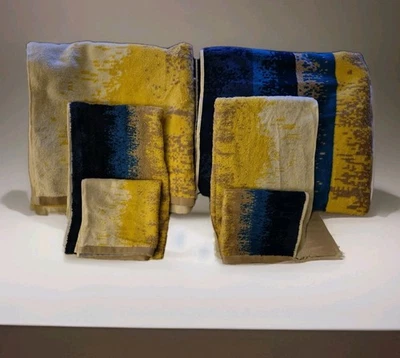 Semaxe 6er Set 2 - Badetücher 2 - Handtücher 2 - Wäsche waschen OEKO - TEX Neu mit Etikett - Bild 1 von 4