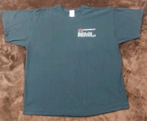 Vintage Y2K Chevrolet Nova Classic Car Flames Tee Size XXL Black VGC FREE-SHIP - Picture 1 of 7