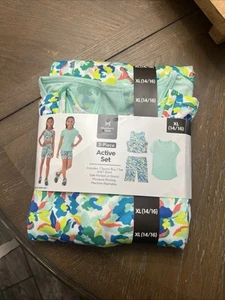 Member's Mark Youth Girl's Moisture Wicking 3 Piece Active Set Size XL 14/16 - Picture 1 of 2