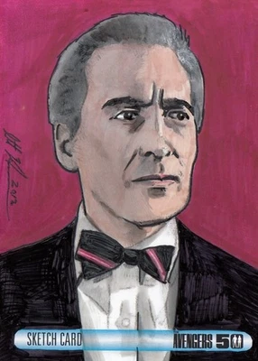 THE AVENGERS 50TH ANNIVERSARY (2012) - SCOTT HOUSEMAN PROF. STONE SKETCH 1/1 - Image 1 of 2