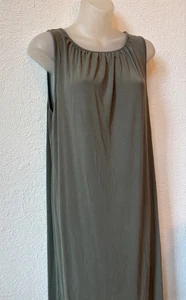 J. Jill Wearever Collection Women's Sleeveless Stretch Tank Olive Green Medium - Picture 1 of 12