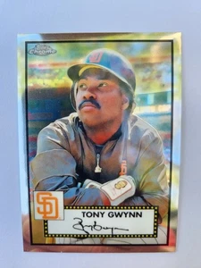 2021 Topps Chrome Platinum Anniversary Refractor Tony Gwynn #605 HOF - Bild 1 von 3