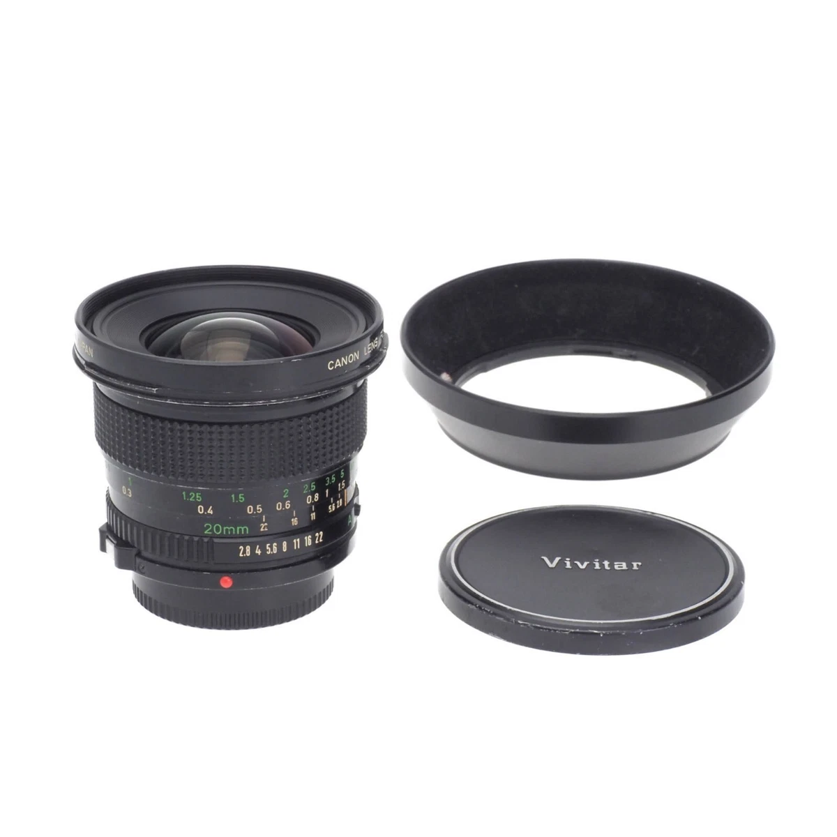 美品　Canon FD 20mm f2.8mm FDマウント Canon FD f/2.8 Camera Lenses 20mm Focal for sale | eBay