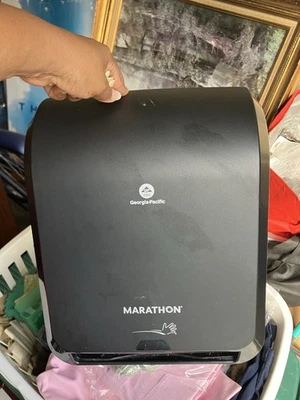 Marathon 1191756 Automated Paper Towel Dispenser - Black - Image 1 of 3