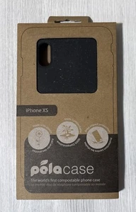 Pela Case Eco-Friendly 100% Compostable Cover Case For iPhone XS, Black - Picture 1 of 1