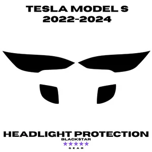 Fits Tesla Model S 2016-2021.5 Paint Protection TPU PPF Pre-Cut Kit Easy Install - Picture 1 of 3