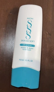 Avon Skin So Soft Original Shower and Shave Body Wash 5.5 oz NOS 1996 - Picture 1 of 3