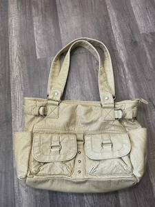 BUENO Of California Crème Tan Soft crossbody purse Y2K 90s Incredibly Soft Bag - Picture 1 of 10