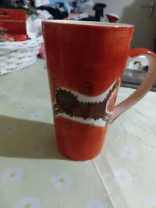 Wittard Of Chelsea Tall Latte Mug- Mad Cat Design By Beth - Picture 1 of 6