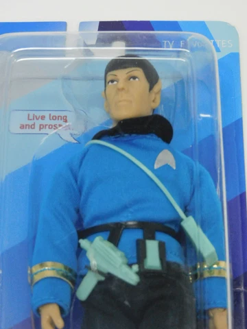 Star Trek Mr. Spock Mego Action Figure 8” NEW (Numbered) Limited To 10,000 Made Cover