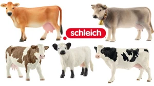 SCHLEICH Farm World Cow Toy Figure Collection Set #2 - Picture 1 of 1