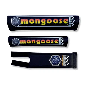 Mongoose Nylon pad set - BLACK 1984-1985 - Picture 1 of 1