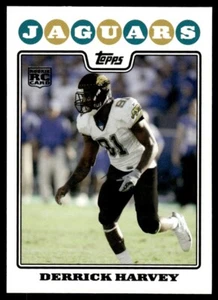 2008 Topps Derrick Harvey Rookie Jacksonville Jaguars #403 - Picture 1 of 2
