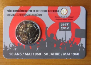 2 Euro Sondermünze Belgien 2018 - Bild 1 von 2