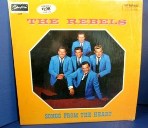 The Rebels SONGS FROM THE HEART Shrink Wrap TESTED Southern Gospel 1969 SLP6078 - Picture 1 of 10